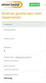 Taxi website te koop in zoetermeer, Ophalen of Verzenden, 1 handset