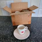 Douwe Egberts espresso kopjes met schotels, Huis en Inrichting, Keuken | Servies, Nieuw, Overige stijlen, Kop(pen) en/of Schotel(s)