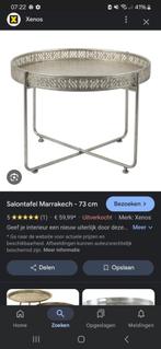 Salontafel, Huis en Inrichting, Tafels | Salontafels, Ophalen, Gebruikt, 100 tot 150 cm, Rond