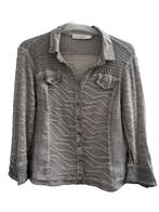 Elisa Cavaletti blouse L, Maat 42/44 (L), Ophalen of Verzenden, Zo goed als nieuw, Grijs