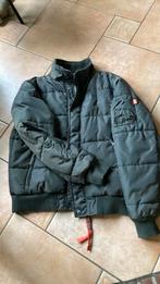 Stoer bomberjack geddes and gillmore donker  groen L, Ophalen of Verzenden, Zo goed als nieuw, Groen