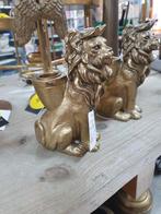 Nieuwe leeuw kandelaar, Ophalen of Verzenden, Nieuw, Overige materialen, Minder dan 25 cm