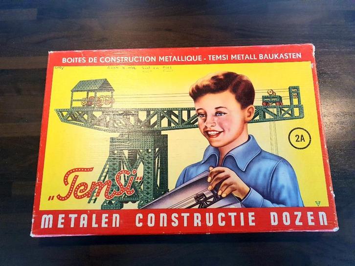 Temsi constructiedoos 2A, Verzamelen, Speelgoed, Gebruikt, Ophalen of Verzenden