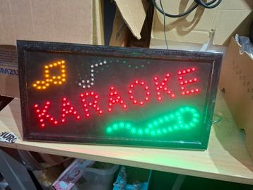 Karaoke Reclamebord LED Verlichting beschikbaar voor biedingen