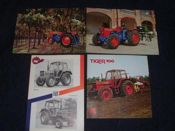 4X SAME folder tractor brochure +/- 1977 beschikbaar voor biedingen