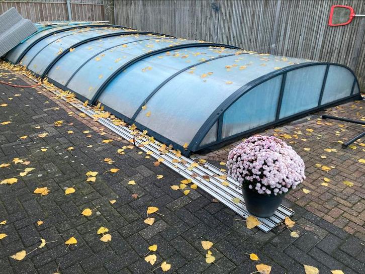 Zwembadkap 4x9 M zwembad overkapping, Tuin en Terras, Zwembad-toebehoren, Ophalen