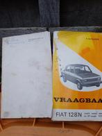 Fiat 128(€ 10,00). 127 zonder voorblad (€5,00)., Ophalen of Verzenden