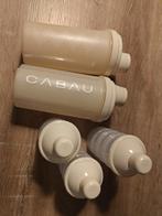 Cabau shakebekers 2x crème, Sport en Fitness, Ophalen of Verzenden, Zo goed als nieuw