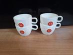 4 kopjes Douwe Egberts, Huis en Inrichting, Keuken | Servies, Ophalen of Verzenden, Overige stijlen, Kop(pen) en/of Schotel(s)