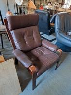 Vintage zweedse fauteuil mid century design. , Ophalen