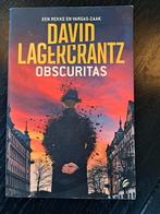 David Lagercrantz - Obscuritas, Boeken, Thrillers, Ophalen of Verzenden, Zo goed als nieuw, Nederland, David Lagercrantz