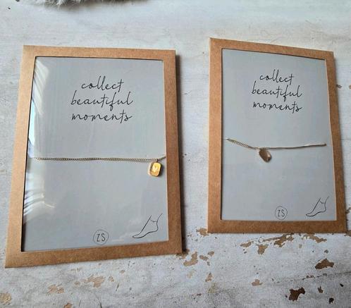 **NIEUW** ZUSSS VERZEGELDE ZUSSS ENKELBANDJES - 15,- EURO, Sieraden, Tassen en Uiterlijk, Enkelbandjes en Enkelkettinkjes, Nieuw