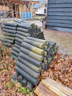 Pallisade beton paaltjes, afscheiding, antraciet, border., Tuin en Terras, Tegels en Klinkers, Ophalen of Verzenden, Gebruikt