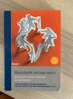 Basisboek sociaal werk, Boeken, Studieboeken en Cursussen, Ophalen of Verzenden, Alpha, Gelezen, HBO