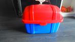 speelgoed bak, Ophalen, Gebruikt