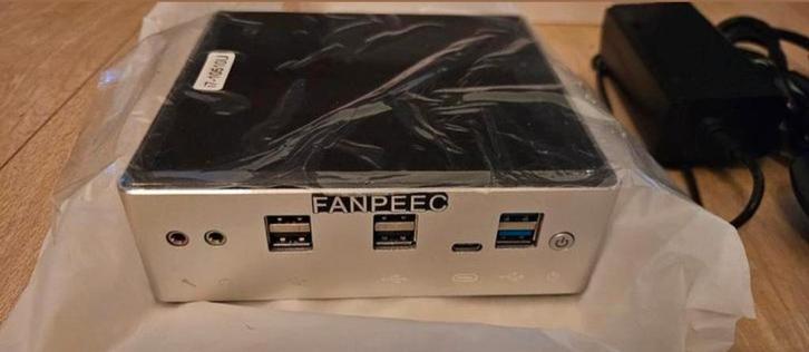 Compacte Fanpeec Mini PC - Nieuwstaat!, Computers en Software, Desktop Pc's, Zo goed als nieuw, Onbekend, HDD, SSD, 8 GB, Met videokaart