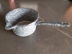 Emaille steelpan grijs gewolkt., Huis en Inrichting, Keuken | Potten en Pannen, Ophalen, Overige materialen