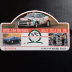 Leuke oude sticker.  WORLD RALLY CHAMPIONSHIP.  WRC.  1993., Verzamelen, Stickers, Ophalen of Verzenden, Zo goed als nieuw