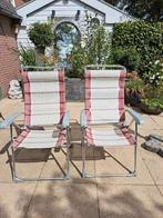 Dukdalf 8 standen stoelen, Ophalen, Gebruikt, Aluminium, Inklapbaar