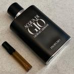 Aqua di Gio - Profumo sample / decant - 10ml, Sieraden, Tassen en Uiterlijk, Uiterlijk | Parfum, Ophalen of Verzenden, Zo goed als nieuw