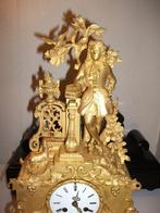 Een Grote Antieke  Franse Pendule,  ( Jonkheer ), Ophalen