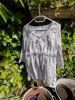 Cream luchtig tuniek blouse 38, Verzenden, Zo goed als nieuw, Maat 38/40 (M)