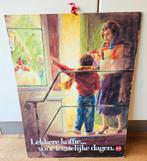 Vintage winkel reclame bord Douwe Egberts, Antiek en Kunst, Ophalen of Verzenden
