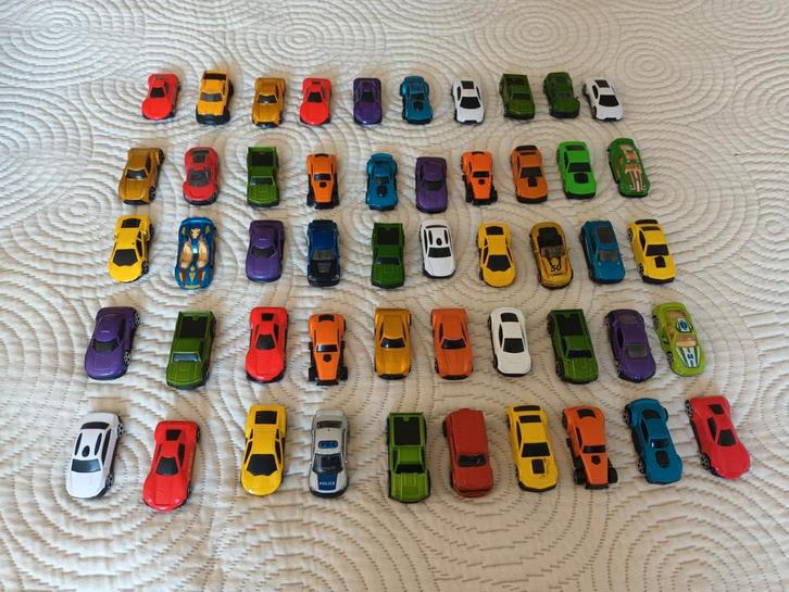 Grote verzameling speelgoedauto's 50 stuks set 5, Kinderen en Baby's, Speelgoed | Speelgoedvoertuigen, Zo goed als nieuw, Ophalen of Verzenden