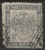 Transvaal, Postzegels en Munten, Ophalen of Verzenden, Overige landen, Gestempeld