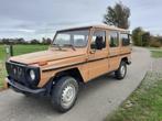 Puch Steyer Daimler 230G benzine longbody, Auto's, Overige merken, Stof, 129 pk, Beige
