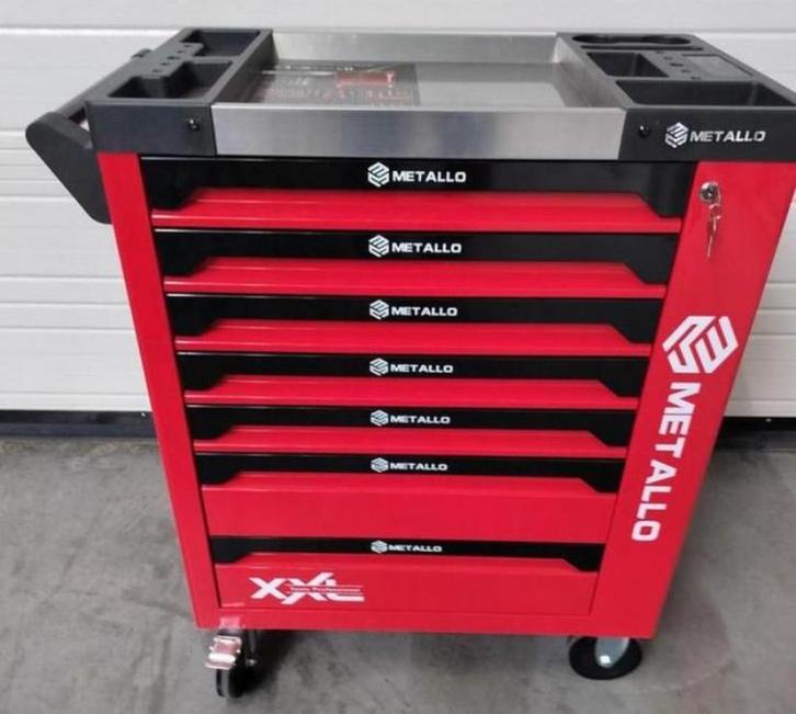 Niruwe Metallo Gereedschapswagen XXL 7 lades vanaf €345, Auto diversen, Autogereedschap, Nieuw, Ophalen