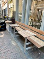 Horeca Terras Bankje met Tafels, Ophalen, Gebruikt