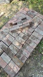 ✅️🧱1.5m2 GEBAKKEN WAALTJES.  VIJFDUIMERS, Tuin en Terras, Tegels en Klinkers, Gebruikt, Keramiek, Klinkers, Ophalen of Verzenden