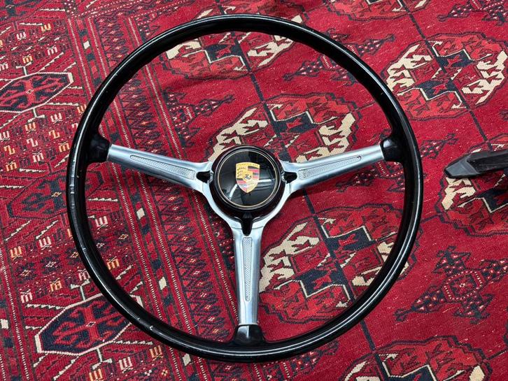 Porsche 356 stuur origineel VDM met claxon dop, Auto-onderdelen, Besturing, Porsche, Volkswagen, Gebruikt, Ophalen