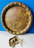 Koperen tray dienblad & schaaltje/Art Nouveau-stijl, Ophalen of Verzenden, Koper