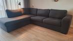 T.e.a.b!! Hoekbank antracietgrijs, Huis en Inrichting, Ophalen, Gebruikt, Vierpersoons of meer, Stof