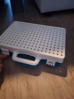 Boor met schroevendraaier in doos, Ophalen, Gebruikt, Knutselen