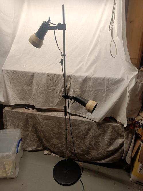 dijkstra vloerlamp vintage, Huis en Inrichting, Lampen | Vloerlampen, Gebruikt, 150 tot 200 cm, Kunststof, Metaal, Ophalen of Verzenden