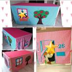Tafeltent blauw en roze 160x80 cm, Kinderen en Baby's, Speelgoed | Speeltenten, Ophalen of Verzenden, Zo goed als nieuw