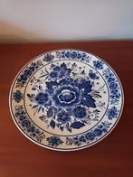 Delfts Blauw groot bord/ kan hangen, Antiek en Kunst, Ophalen of Verzenden