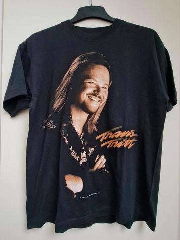Travis Tritt tour shirt uit 1998 Burning Thunder als nieuw   beschikbaar voor biedingen