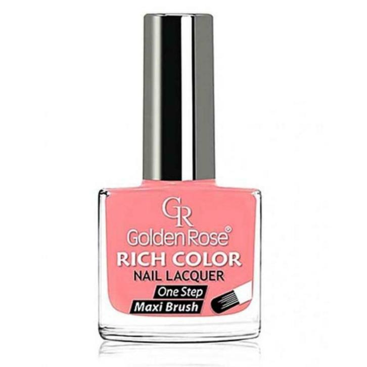 GOLDEN ROSE Rich Color zalmroze nagellak 64, 10,5 ml., Sieraden, Tassen en Uiterlijk, Uiterlijk | Cosmetica en Make-up, Ophalen of Verzenden