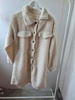 Leuke witte  lange teddy vest, Ophalen of Verzenden, Nieuw, Wit