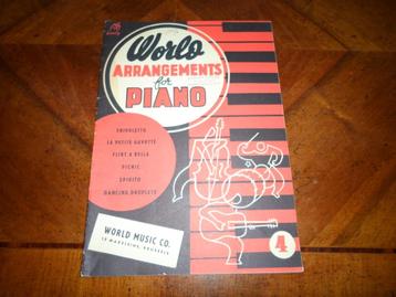 World Arrangements for Piano 4 - Peter de Greef beschikbaar voor biedingen
