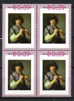 4 persoonlijke zegels postfr. Rembrandt en zijn leerlingen13, Postzegels en Munten, Ophalen of Verzenden, Na 1940, Postfris