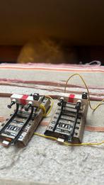 Te koop 2 x stootblok met sluitlicht van marklin 7191, Hobby en Vrije tijd, Modeltreinen | H0, Wisselstroom, Rails, Ophalen of Verzenden