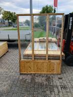 Glaswand 1.46 m breed en 2 m hoog, Ophalen, Nieuw, Buitendeur, 120 cm of meer