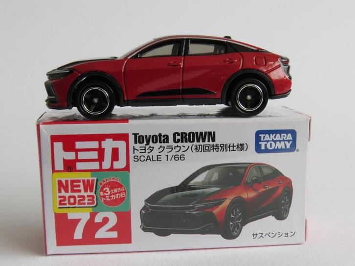 Tomica nr72 Toyota Crown (sp) 1/66 3inch tomy, Hobby en Vrije tijd, Modelauto's | Overige schalen, Nieuw, Auto, Ophalen of Verzenden