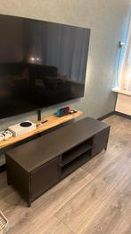 TV meubel staal, Ophalen, Zo goed als nieuw, 25 tot 50 cm, Minder dan 100 cm