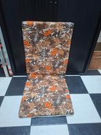 Vintage tuinstoel kussen., Tuin en Terras, Tuinmeubel-accessoires, Ophalen of Verzenden, Gebruikt